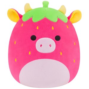 12-Inch Cleary the Hot Pink Strawberry Cow